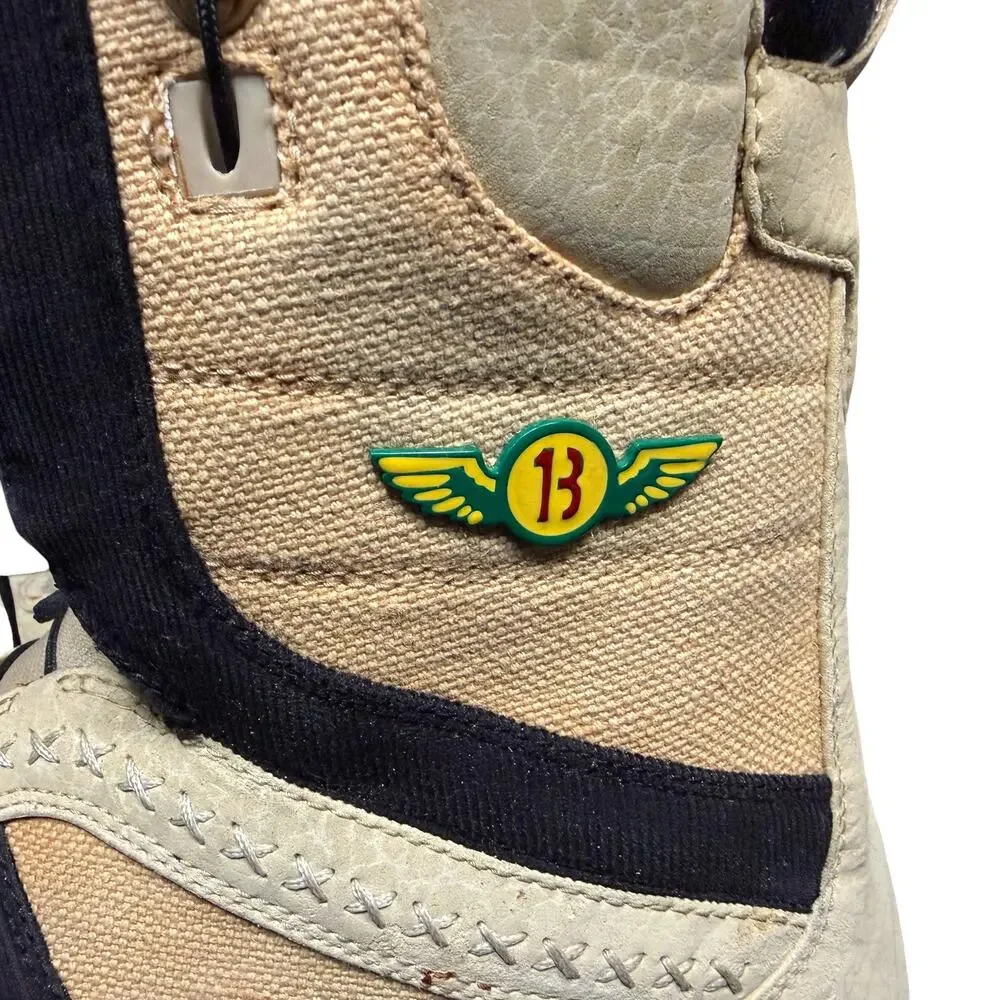 Burton Ruler Snowboard Boots Beige Tan Men's 11 Lace Lower Upper Zone Rare Color